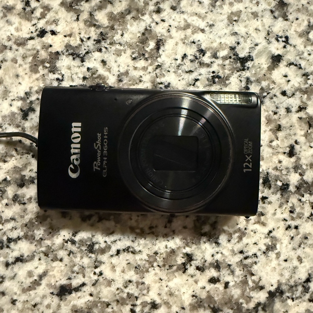 Canon PowerShot Black Compact Camera